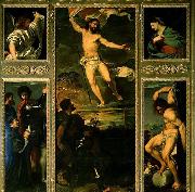 TIZIANO Vecellio Polyptych of the Resurrection France oil painting artist